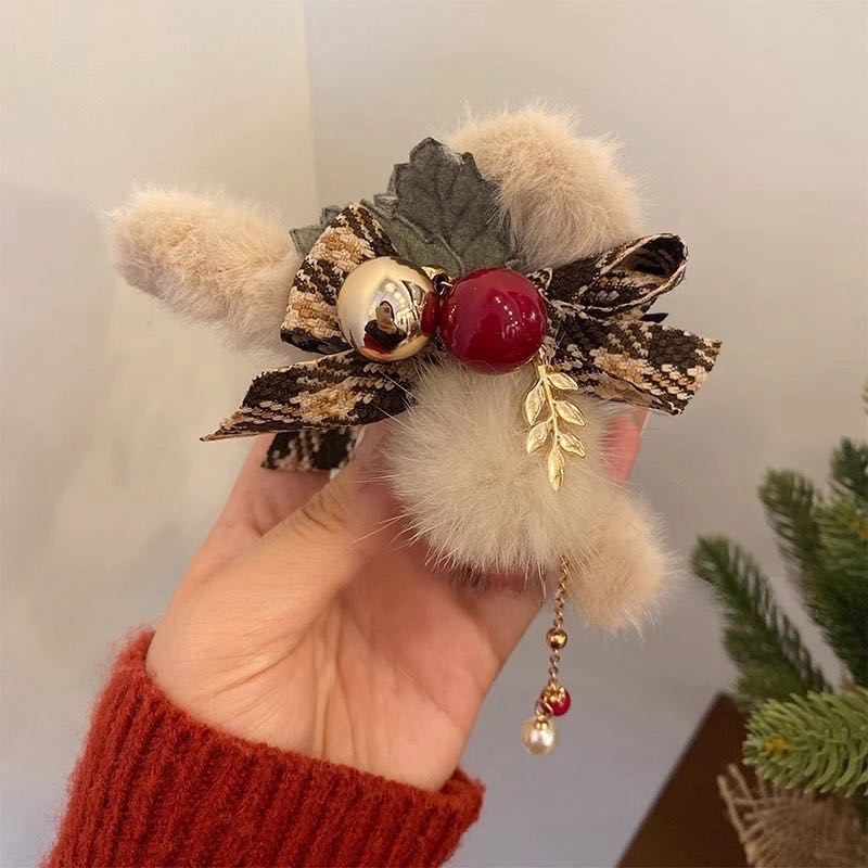 クリスマス　バンスクリップ