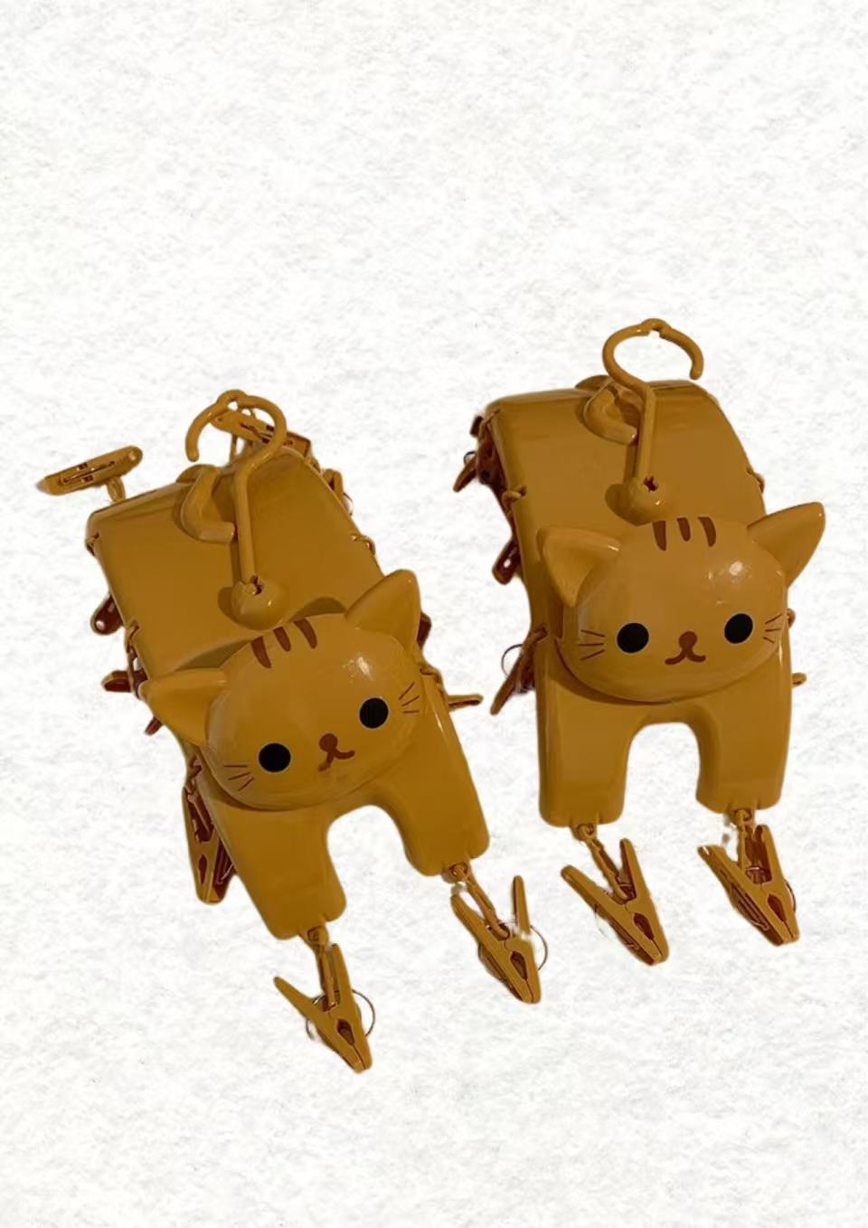 猫ちゃんの洗濯ハンガー